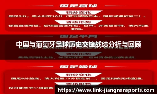 中国与葡萄牙足球历史交锋战绩分析与回顾